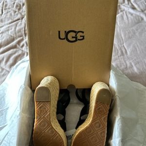 Ugg heal shoes open toe
